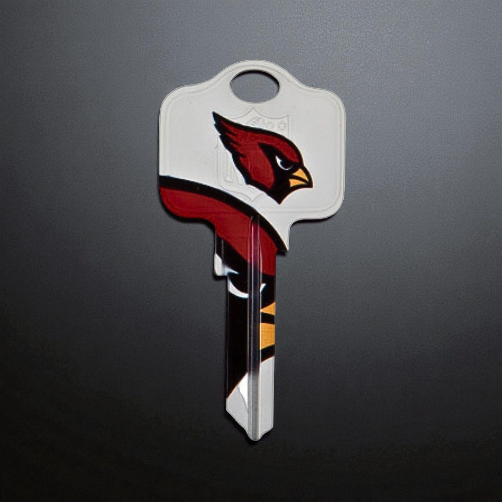 Officially Licensed NFL Football Team House Key Blank, Kwikset Schlage