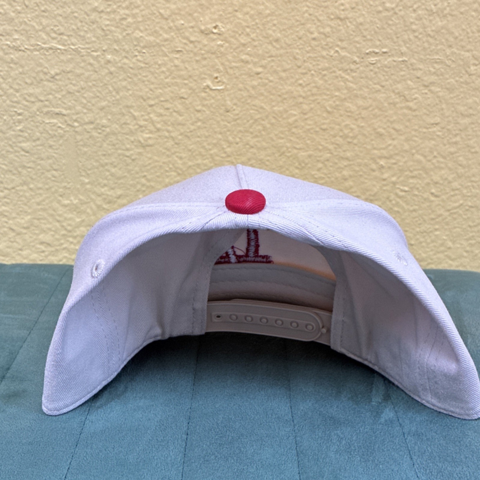 Yupoong Los Angeles Dodgers White Red Palm Tree Snapback Cap MLB Baseball