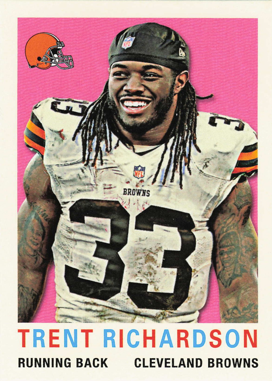 Trent Richardson 2013 Topps #1 1959 Minis
