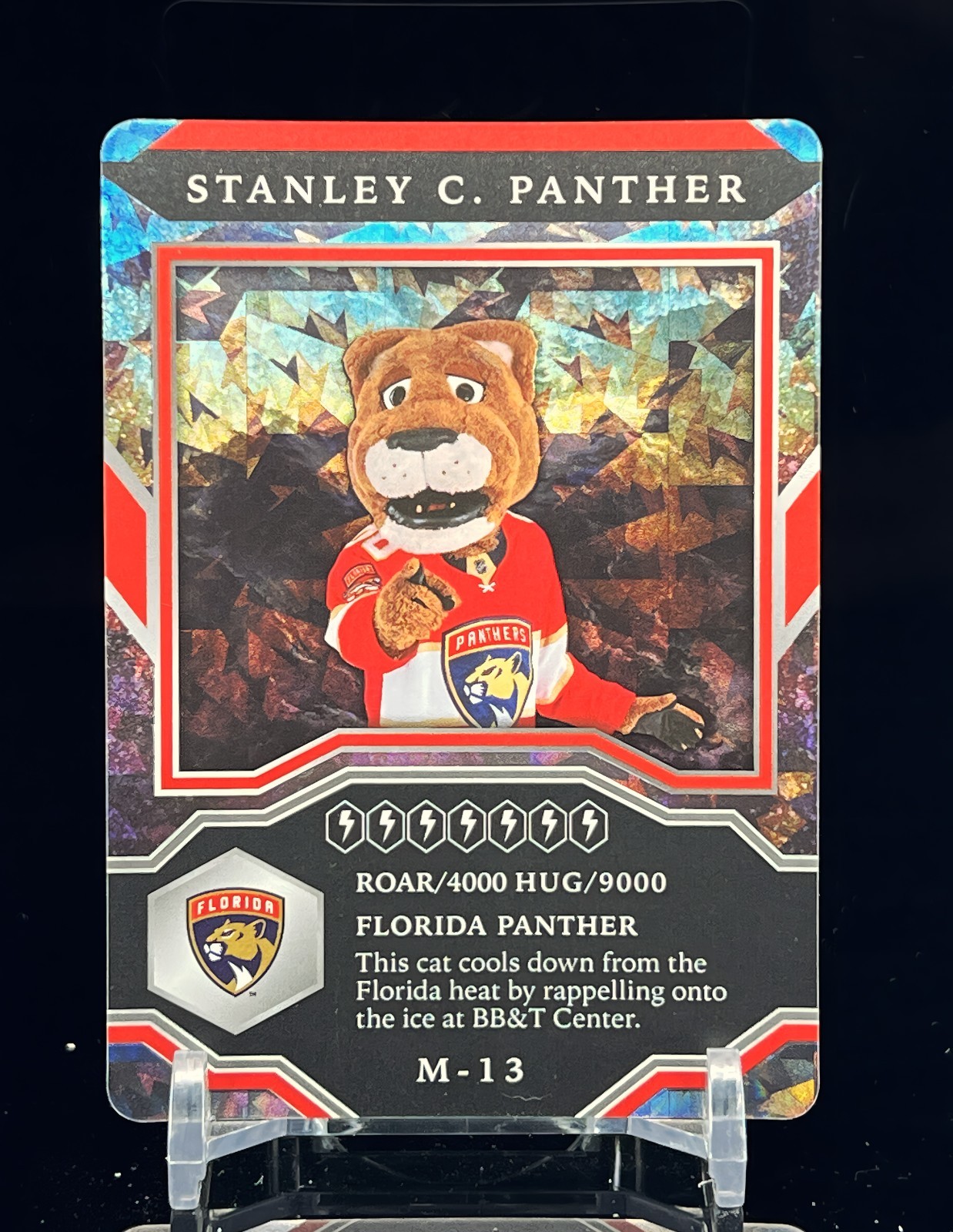 2021-22 Upper Deck MVP Sparkle NHL Mascots