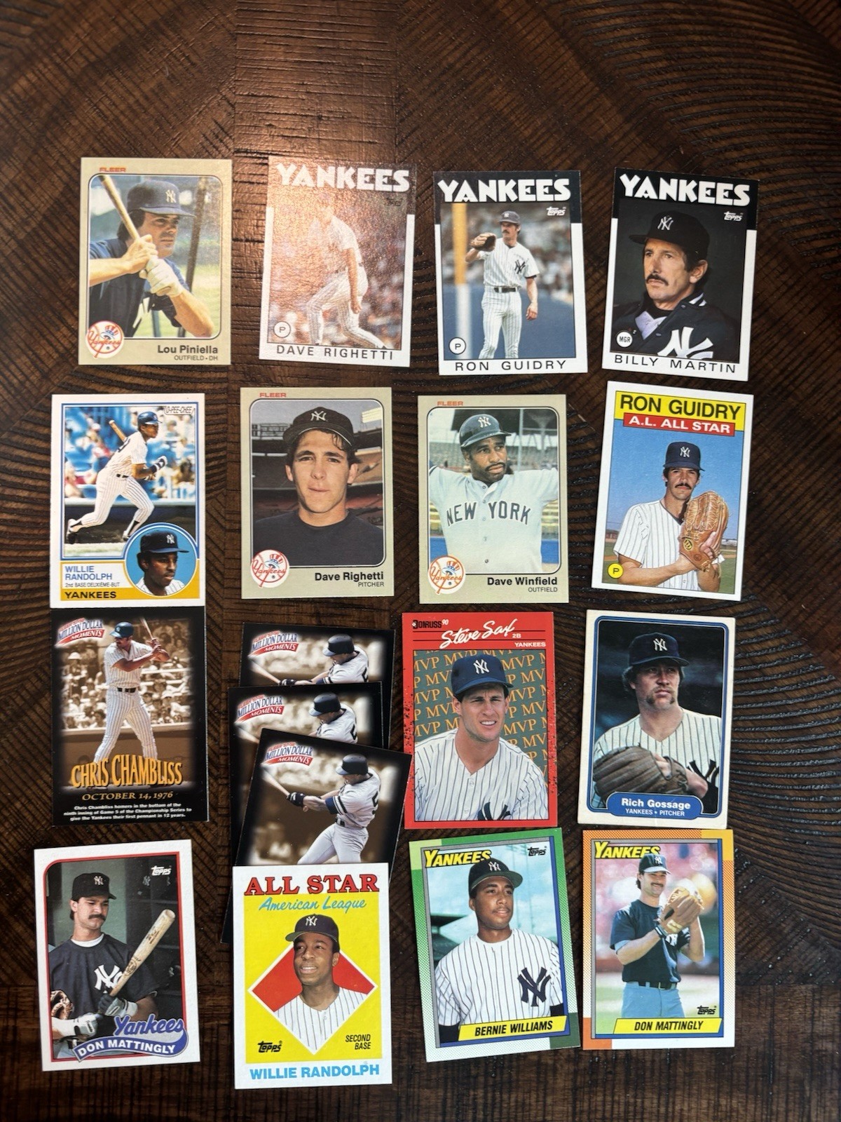 Lot of 3200 New York Yankees Mattingly, Winfield, Sabathia, Henderson, LOADED!!!