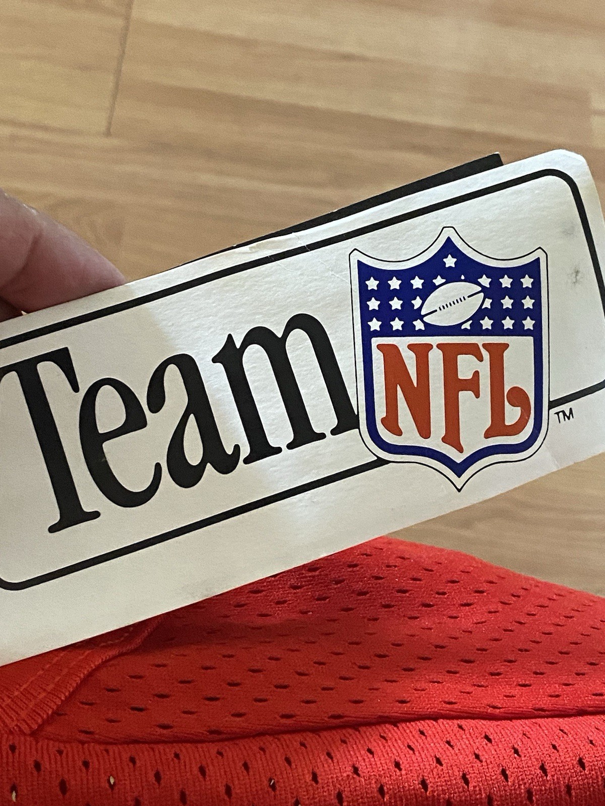 Vtg Logo 7 Irving Fryar NEW ENGLAND PATRIOTS #80 NFL Team Deadstock Sz L