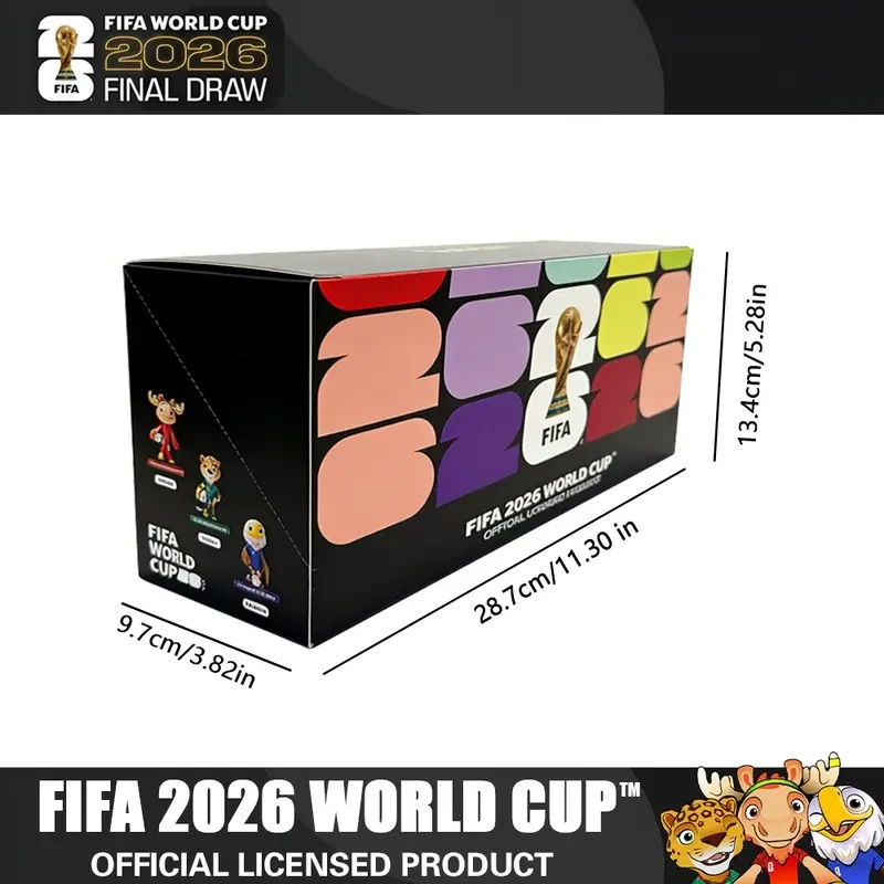 9cm/3.54in 2026 FIFA World Cup Official Licensed Mascot Set