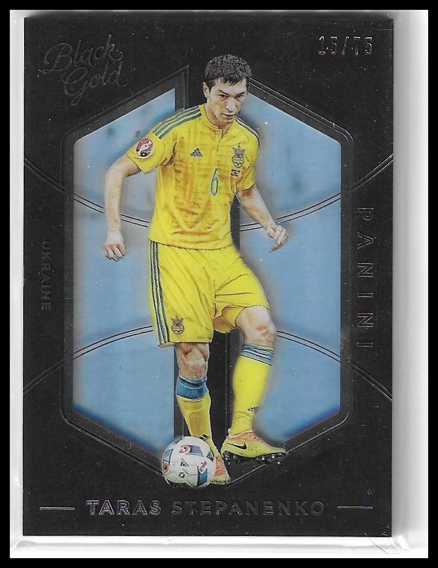2016-17 Panini Black Gold #131 Taras Stepanenko Uncommon #/75