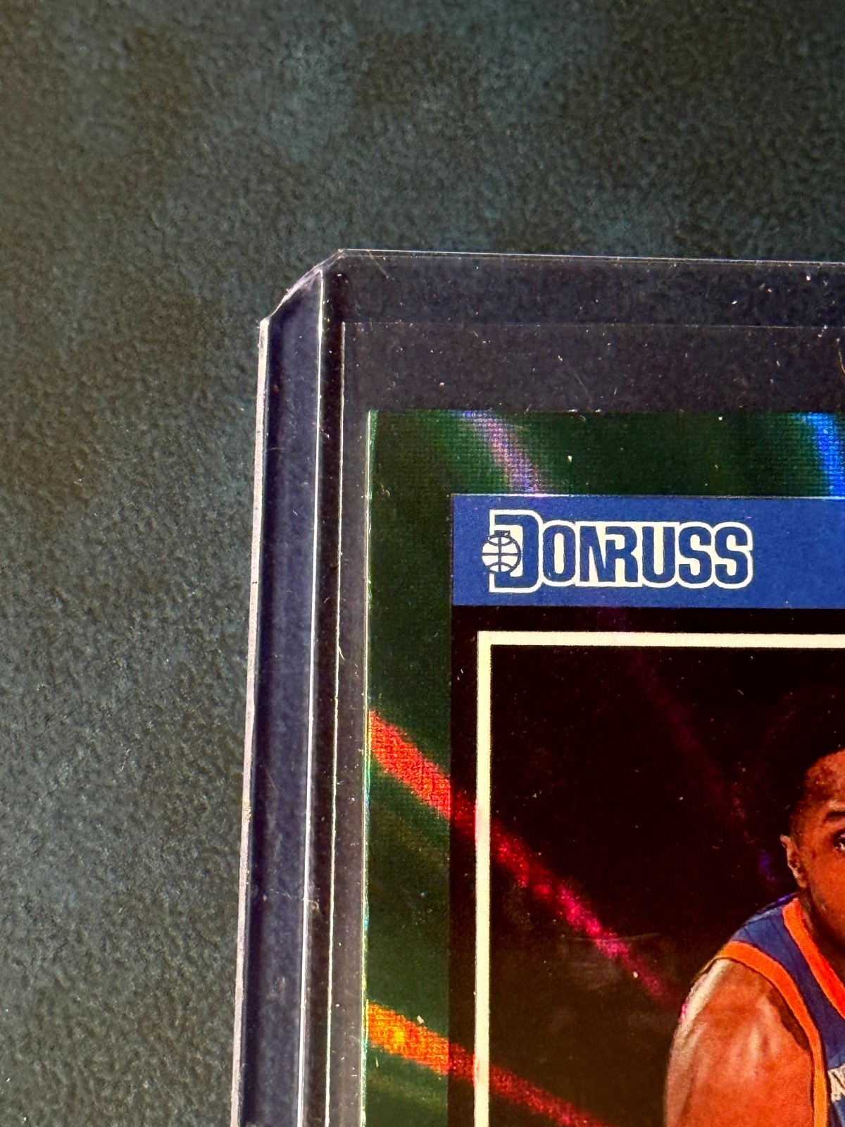 2024-25 Panini Donruss Holo Green Laser 185 OG Anunoby