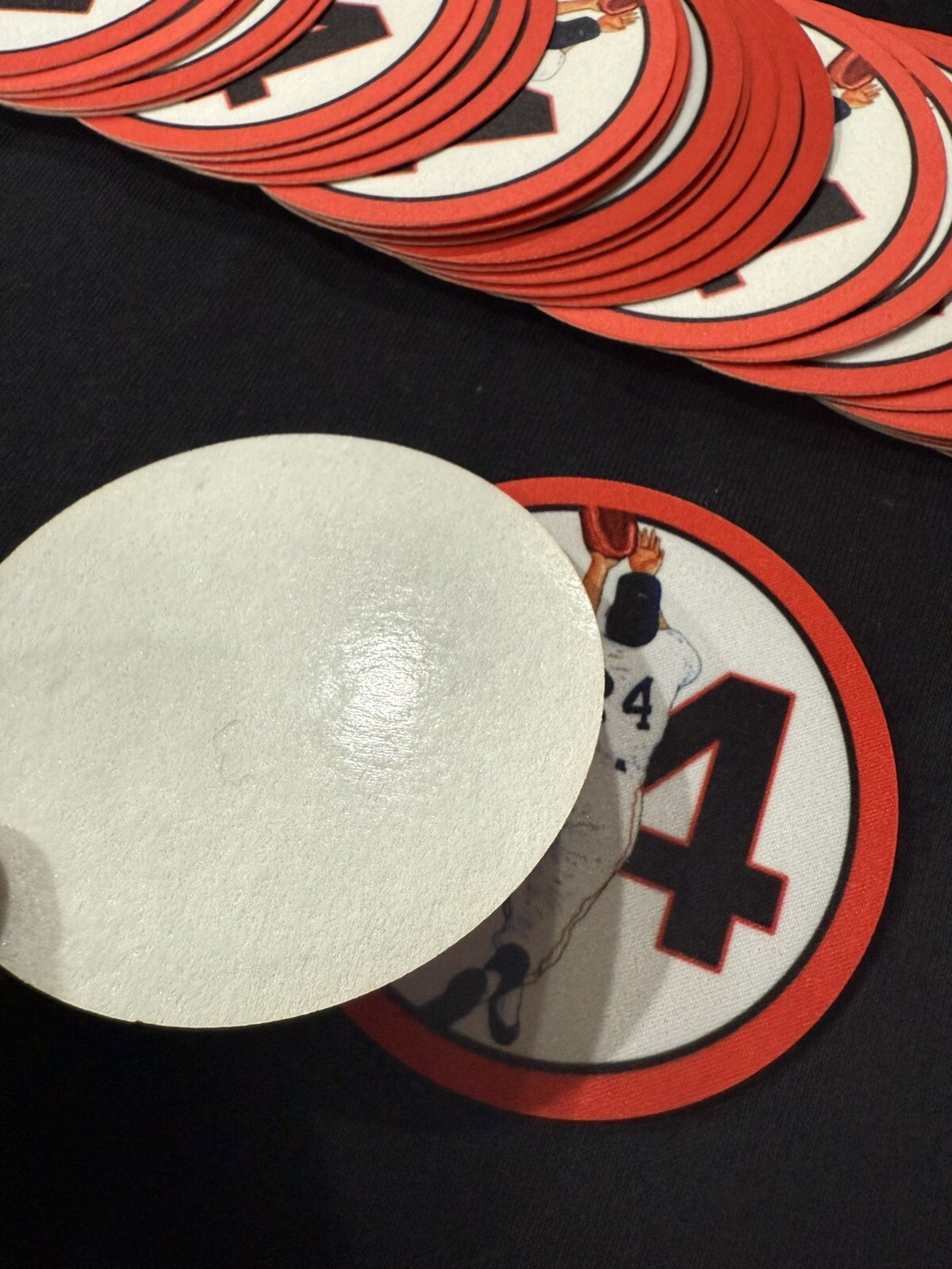 (LOT OF 2) Willie Mays 24 HOF SF Giants 3in. Jersey Iron On Ready Patch
