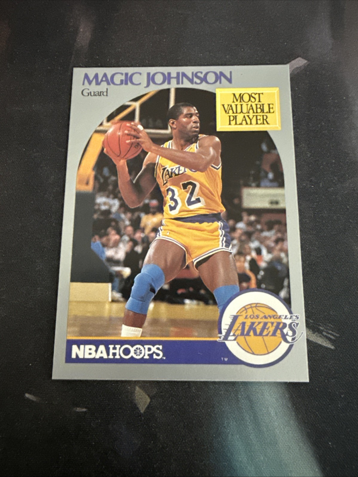 1990 Hoops #157 Magic Johnson Most Valuable Player