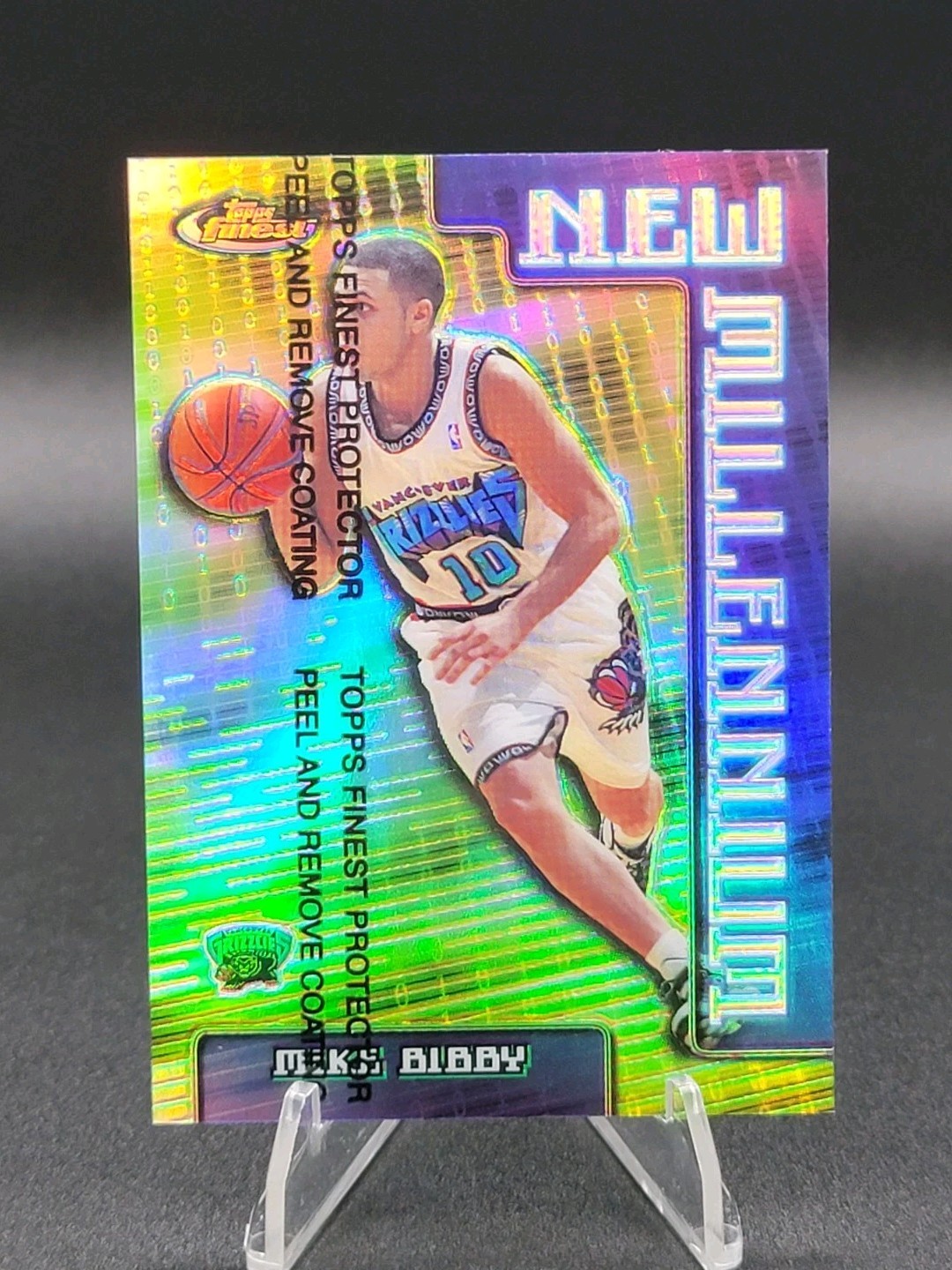 MIKE BIBBY ~ 1999-00 Topps Finest ~ New Millennium #NM4 ~ Refractor /300 🏀