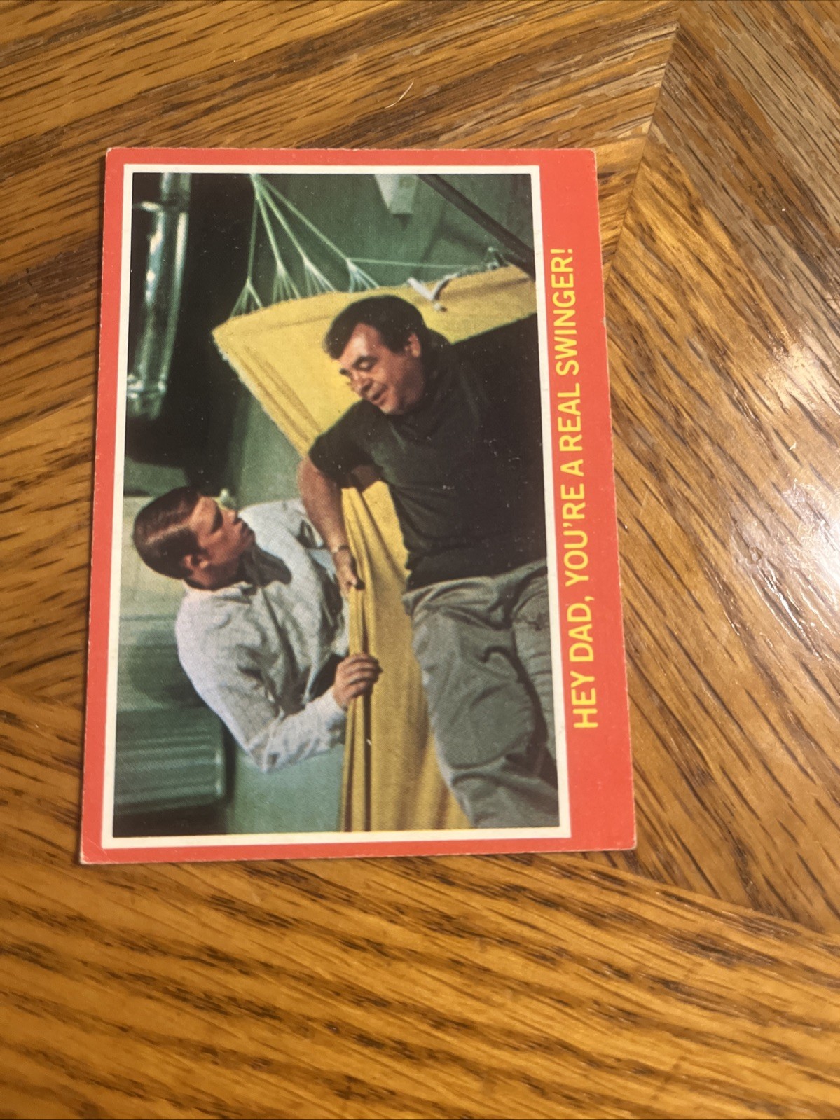 1976 OPC O-Pee-Chee Happy Days #14A Hey Dad, You’re A Real Swinger! ‘A’ Series