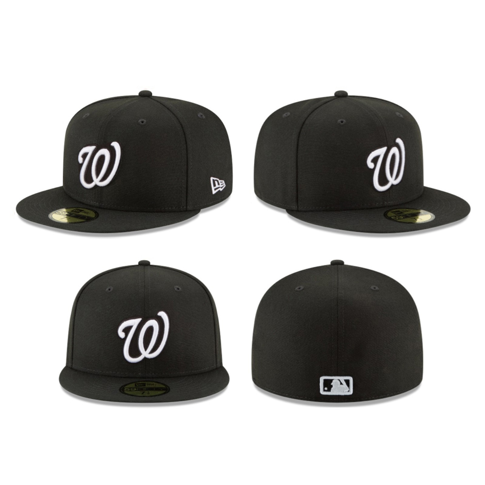 Washington Nationals WAS MLB Authentic New Era 59FIFTY Fitted Cap – 5950 Hat