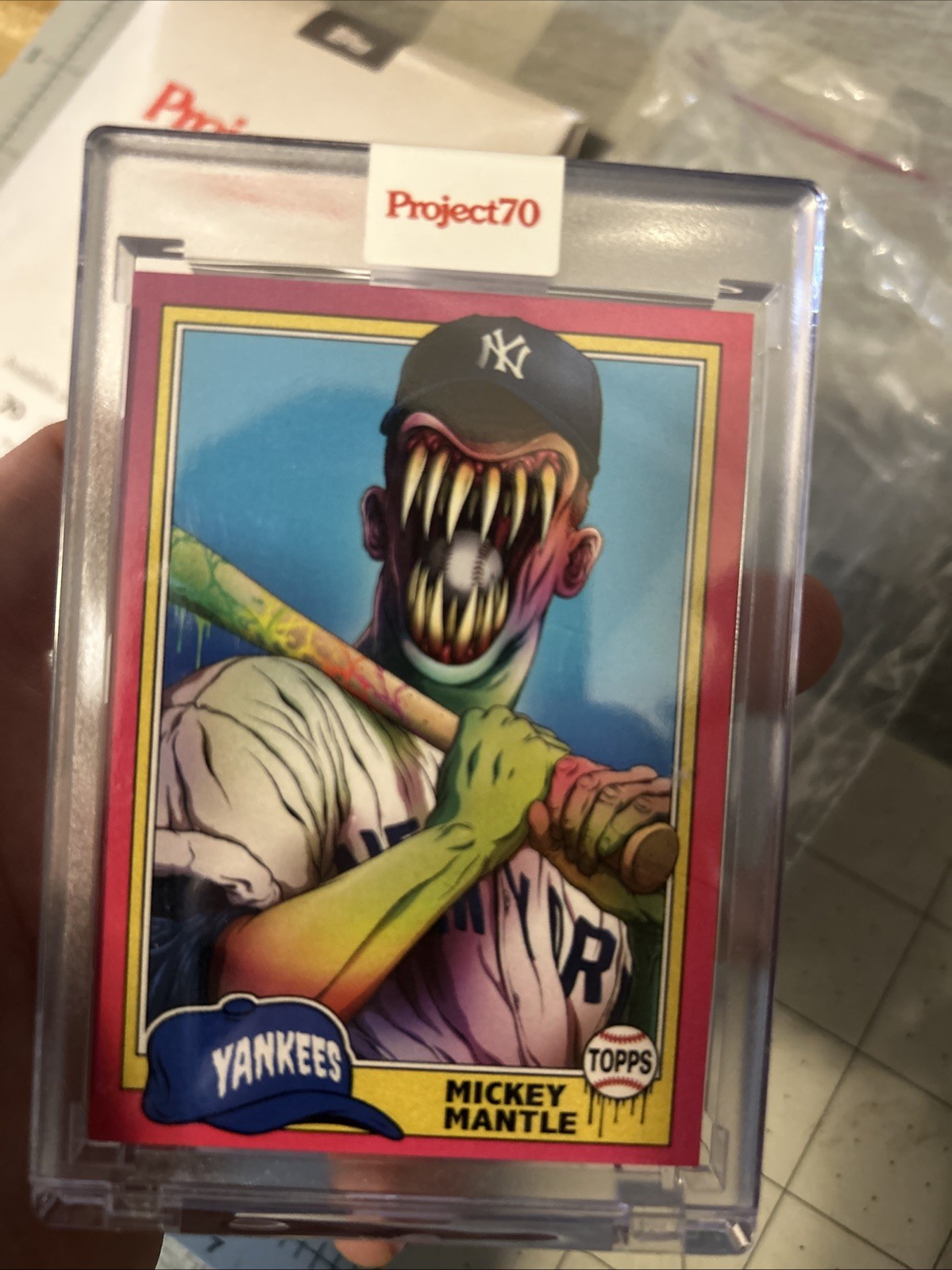 2021 Topps Project 70 1981 MICKEY MANTLE #935 by Alex Pardee 12,112 Printed FREE