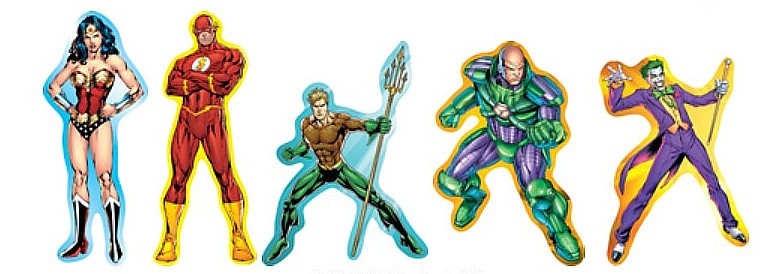 Justice League America Decal Stickers DC Comics Licensed Choose your item