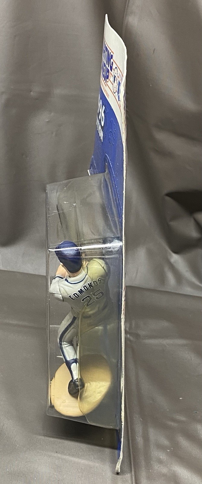 Jim Edmonds Starting Lineup Kenner 1996 MLB California Angels Figure And Card