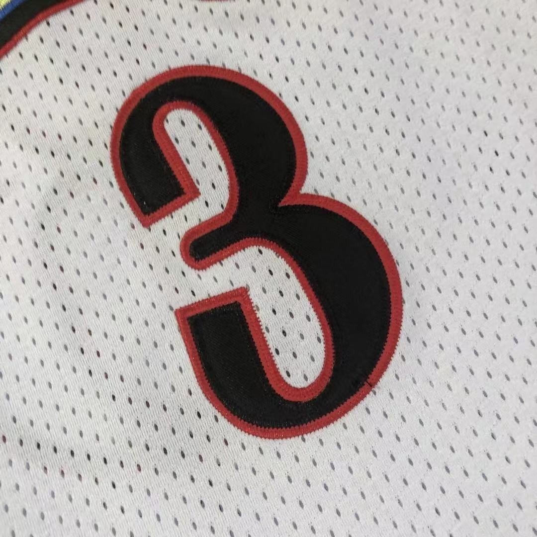 Vintage Allen Iverson #3 MEN 1997-98 season Retro Stitched Jersey S – XXL