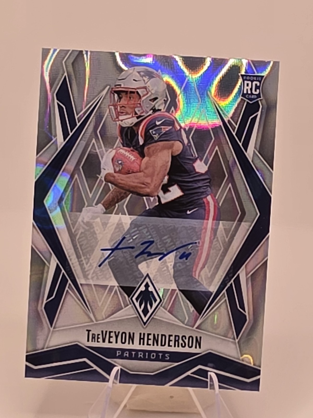 2025 Panini Phoenix #187 TreVeyon Henderson Base Rookie Autographs Lava Prizm