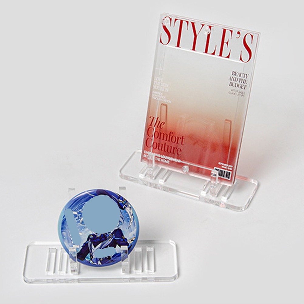 5PACK Acrylic Trading Card Display Stand 35PT Magnetic Holder for Sport Baseball