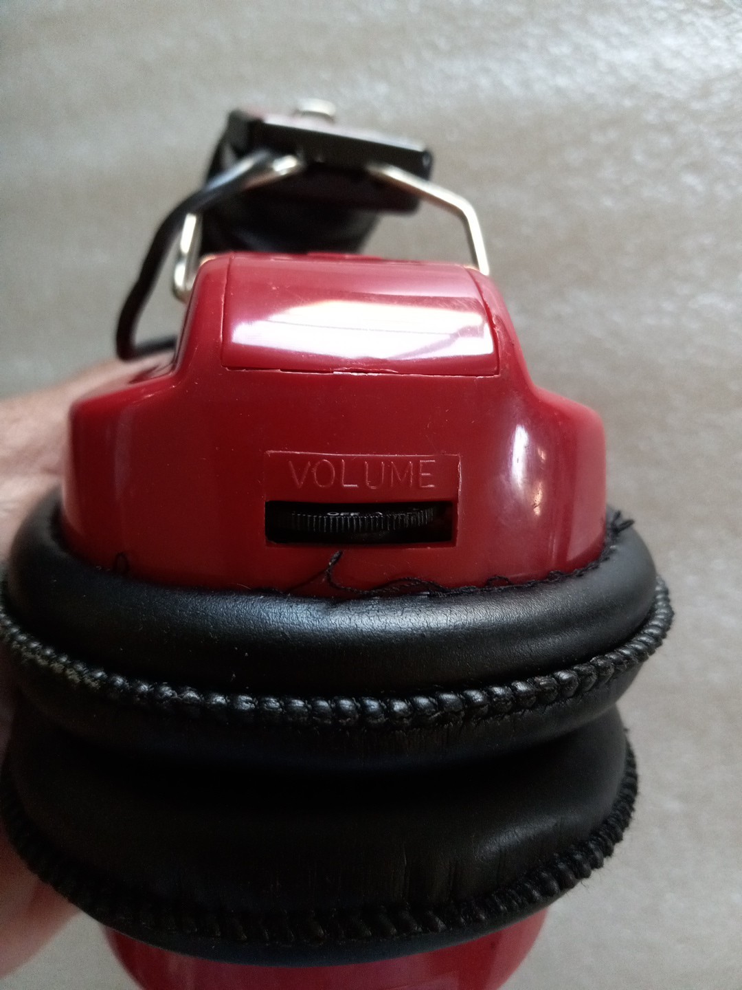 Winston Motorsports Headphone AM/FM Radio Headset Red Vintage Plz See Details