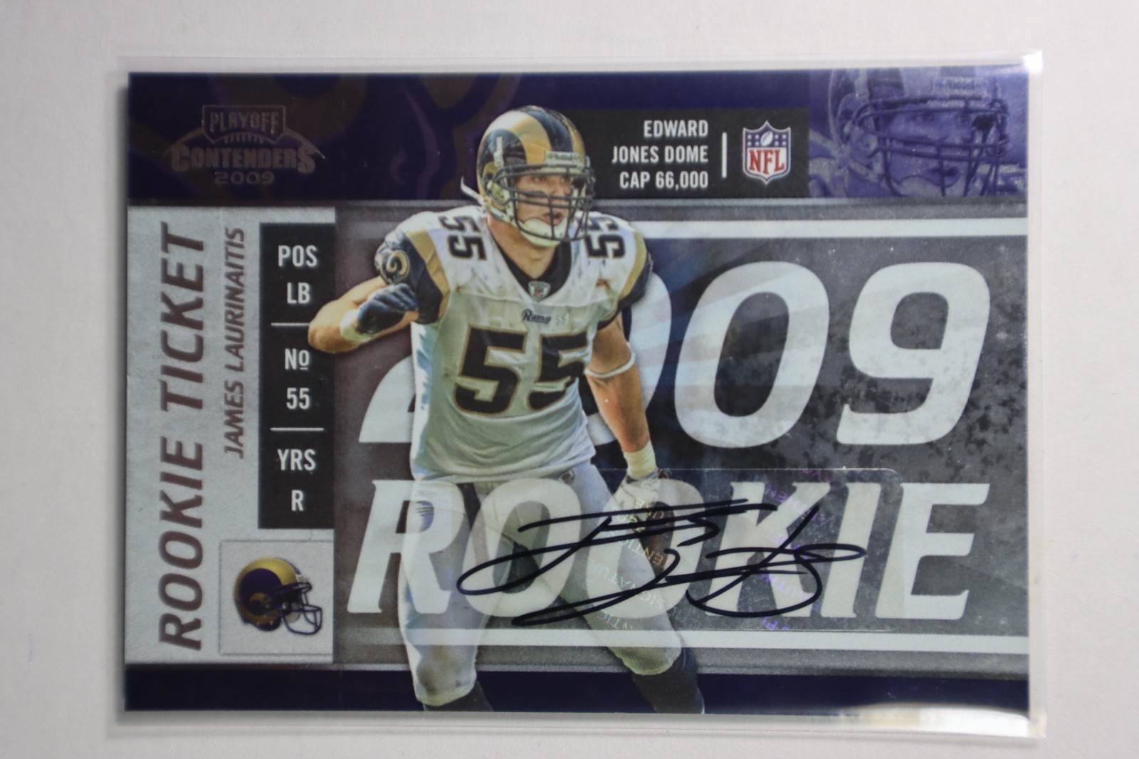 2009 Playoff Contenders – James Laurinaitis Auto #169