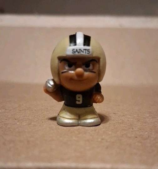 NFL TEENYMATES SILVER SERIES 9 DREW BREES NEW ORLEANS SAINTS FIGURE 1″