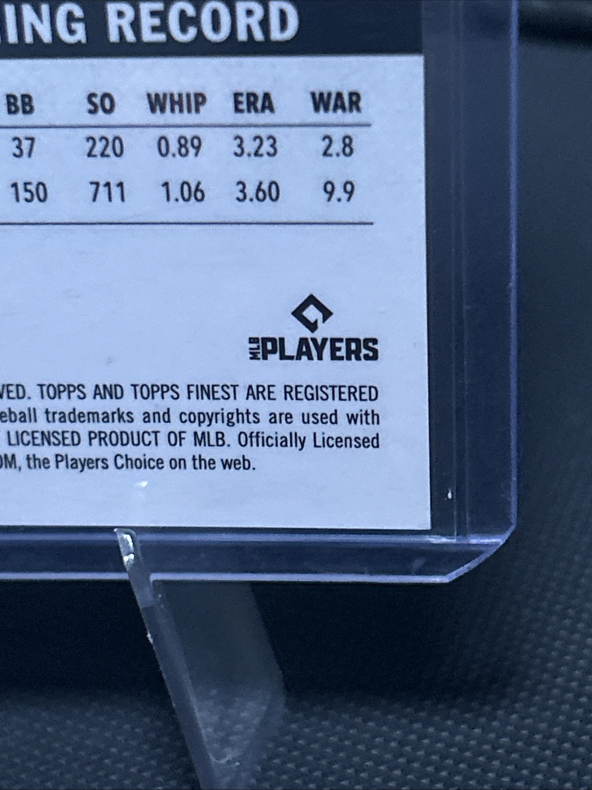 2025 Topps Finest – Rare Logan Gilbert #279 RED /15 SSP Seattle Mariners