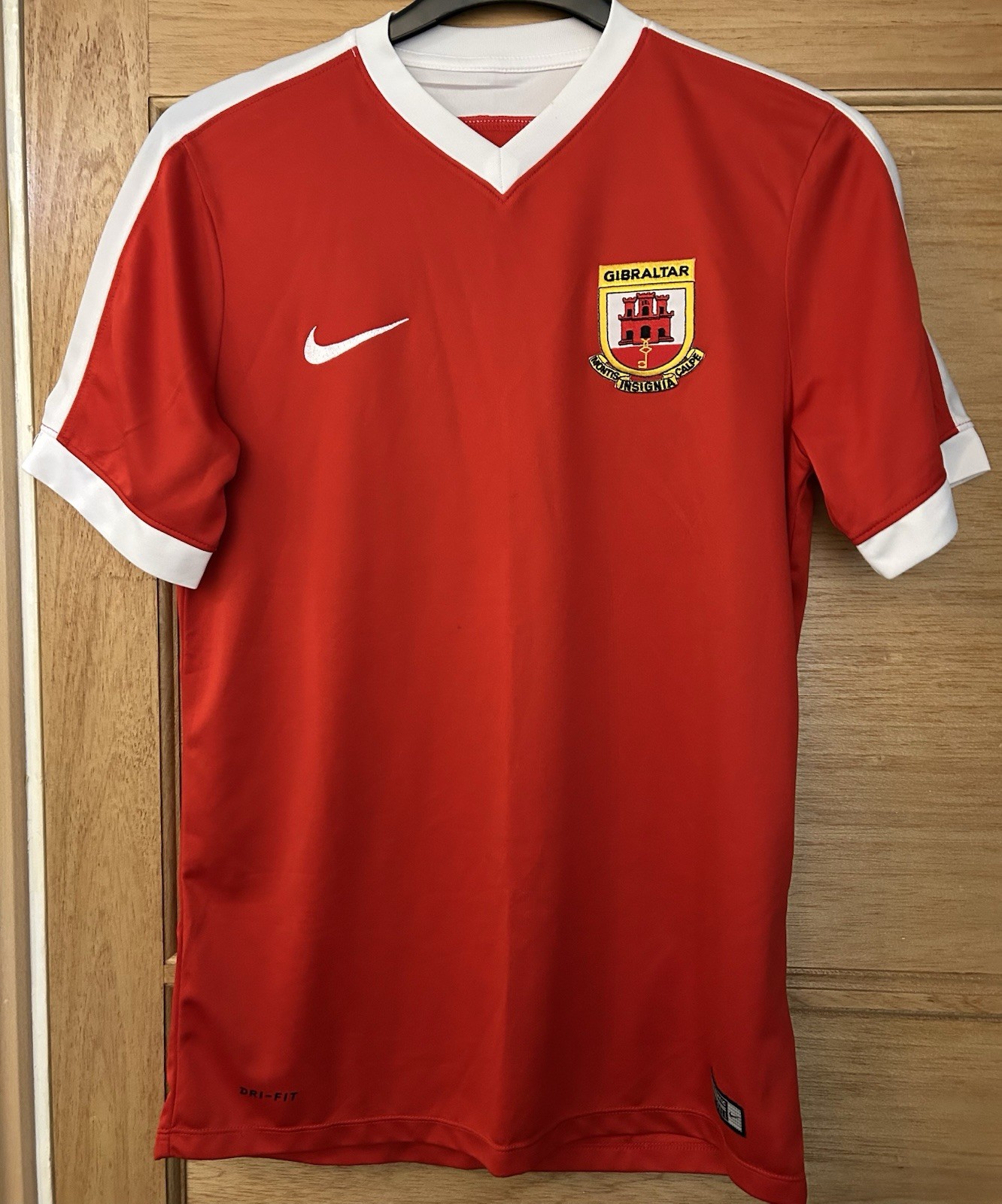 Gibraltar Nike 2012/13 Home Shirt, Size Medium In Very Good Cond