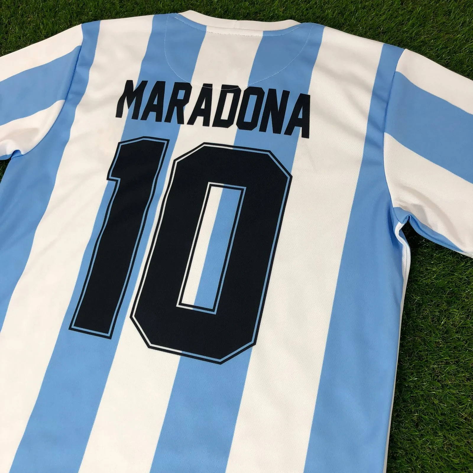Argentina, Men’s Retro Soccer Jersey, 1986, Maradona #10