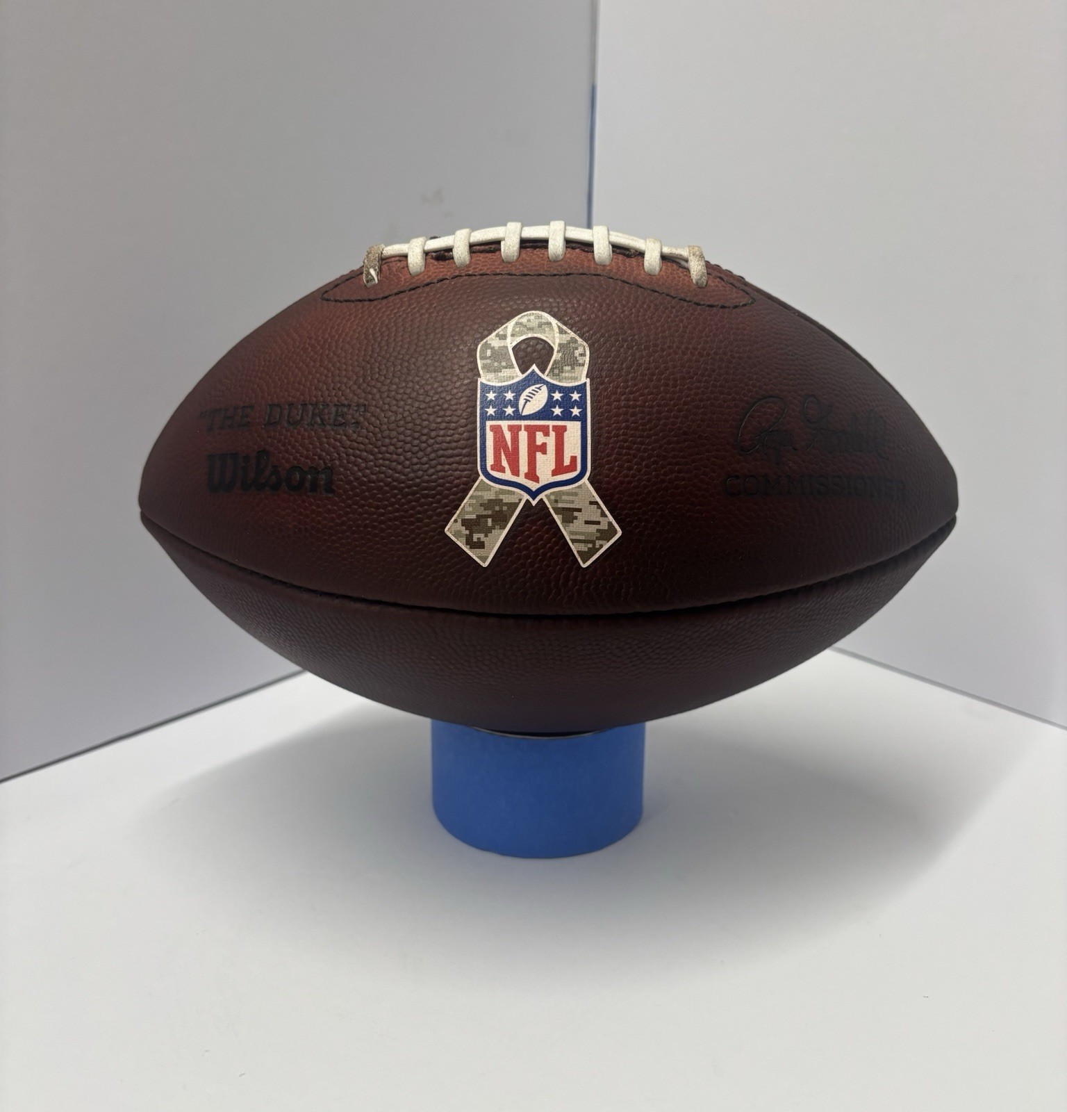 NFL Wilson “The Duke” Salute to Service Football, Game Prepped and Waxed!!!