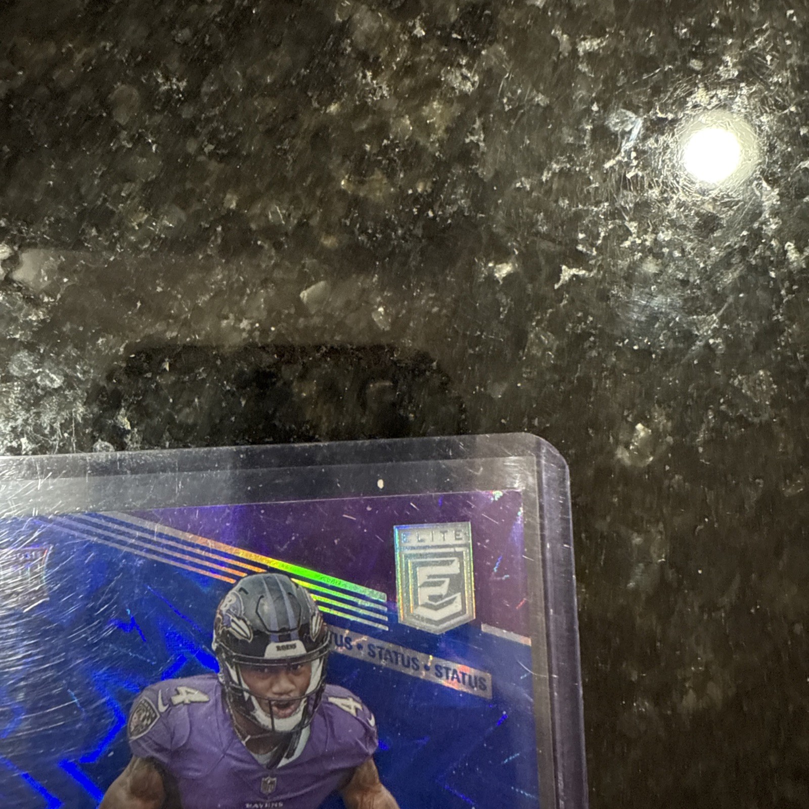 ZAY FLOWERS 2023 Panini Donruss Elite Blue Status Explosion /625 MINT RC #200