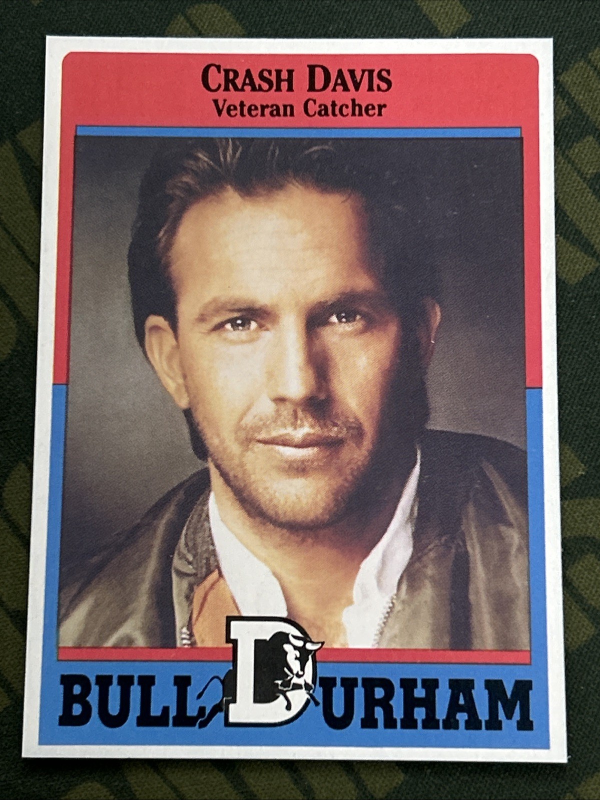 1989 Bull Durham Movie Orion 3.5 x 2.5 inches Promo Kevin Costner as Crash Davis