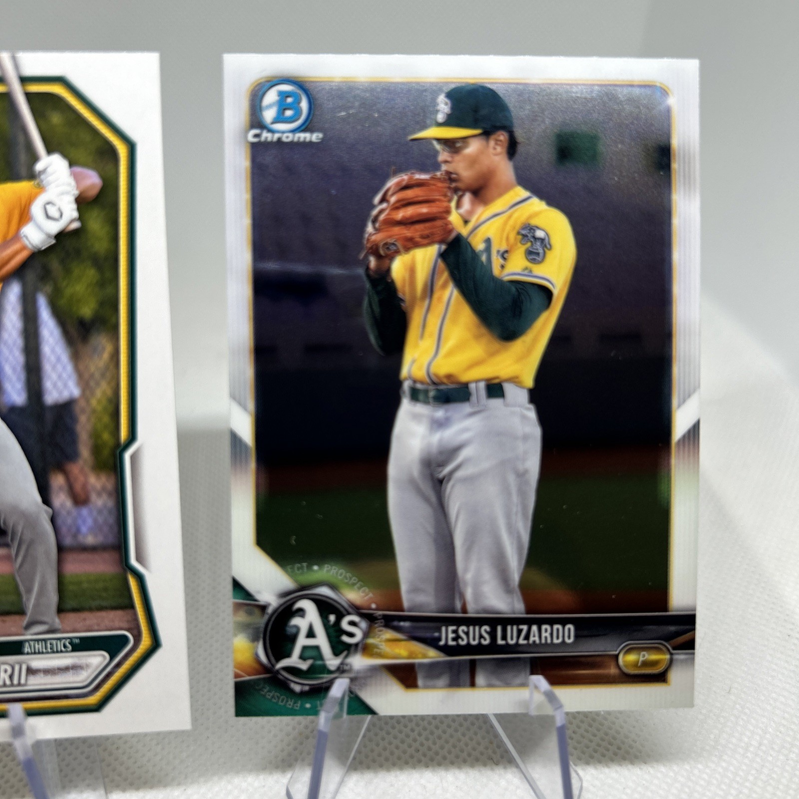2018 Bowman Chrome Prospect Jesus Luzardo 2026 Bowman Shotaro Morii D420
