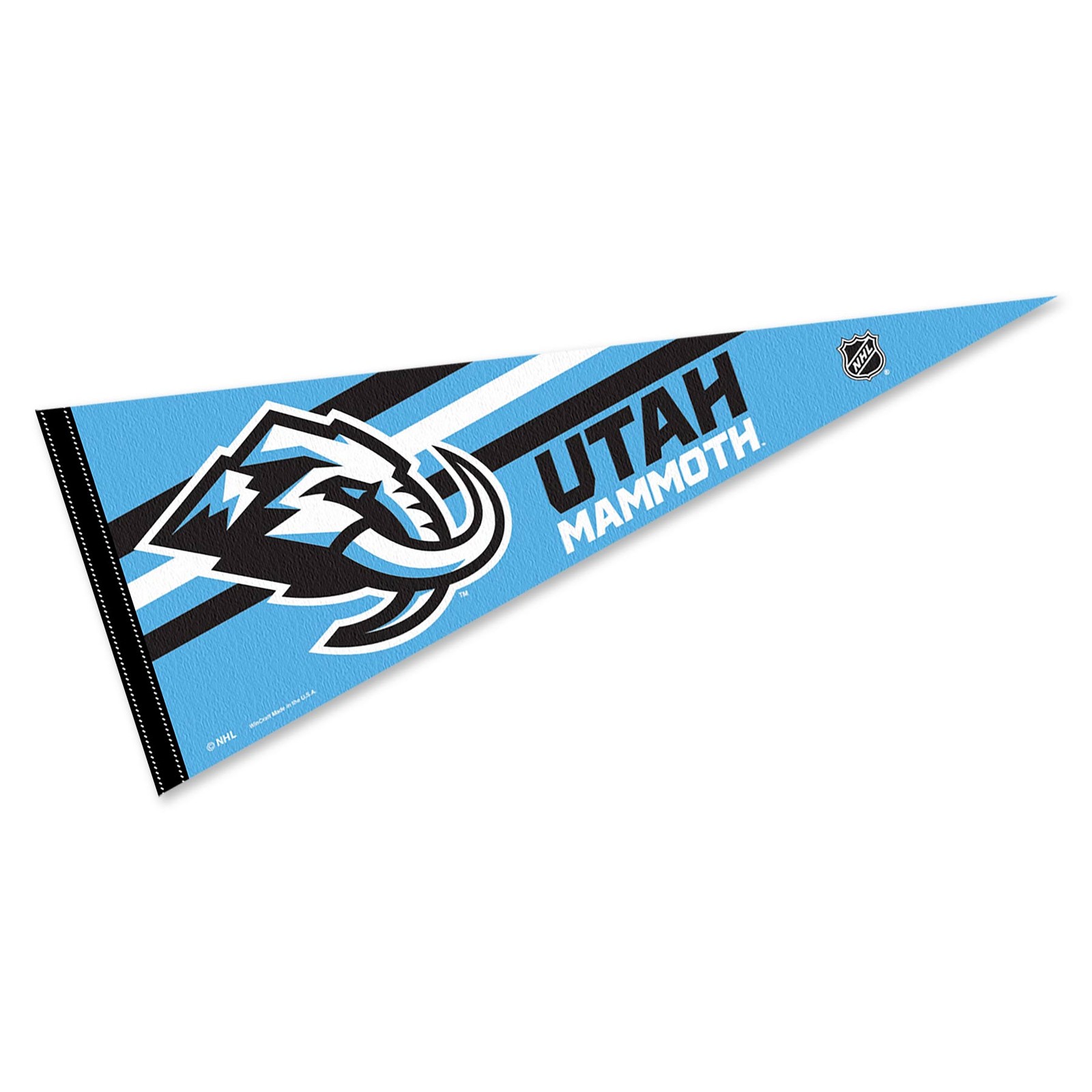 Utah Mammoth NHL Hockey Pennant Flag
