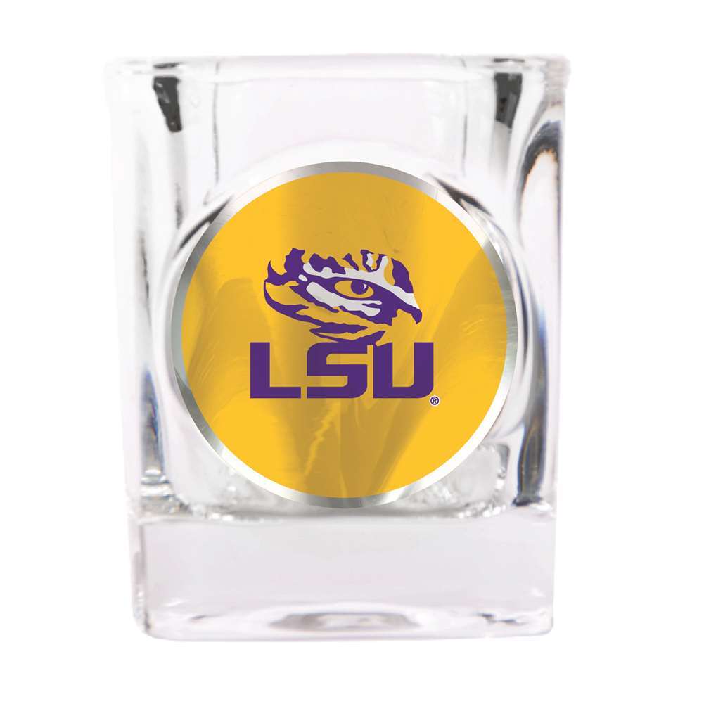 LSU Tigers Shot Glass – Metal Logo