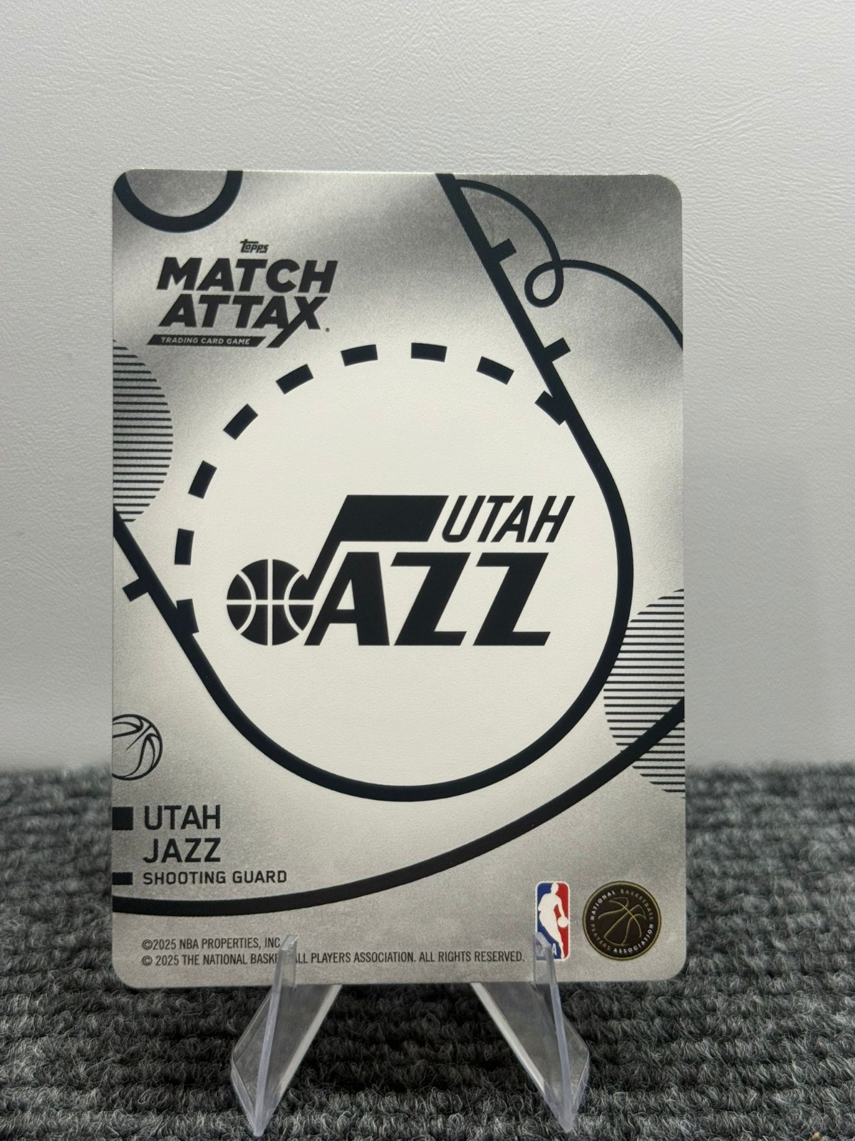 2025-26 Topps Match Attax NBA Ace Bailey #HP-AB Rookie Hot Prospects RC Jazz