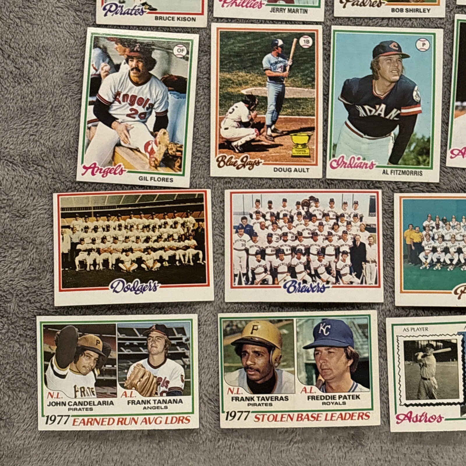1978 Topps Baseball Card Singles #176-350 U Pick