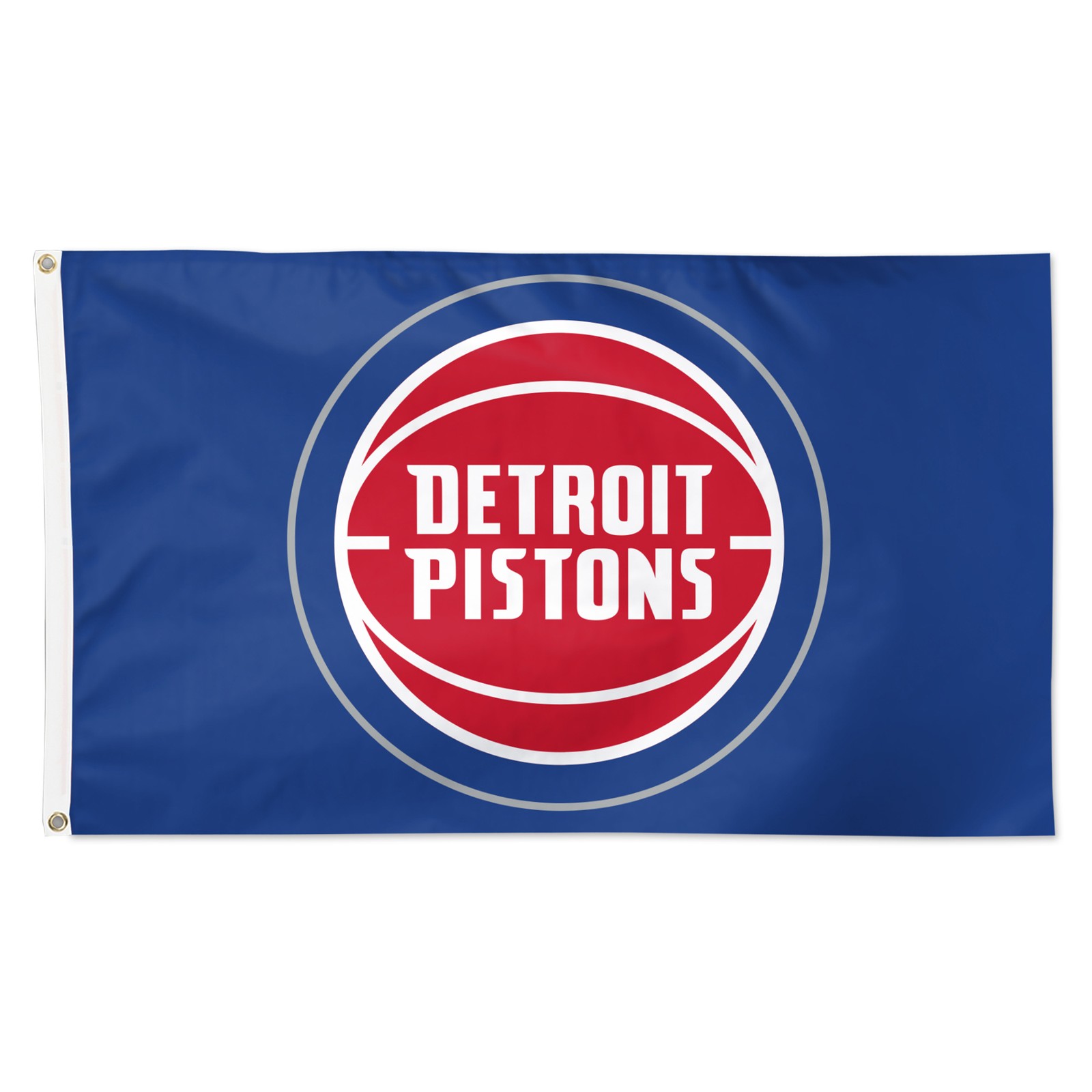WinCraft Detroit Pistons 3′ x 5′ Primary Logo Single-Sided Flag