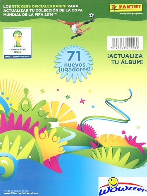2014 Panini World Cup Stickers Complete 71 Sticker Limited Edition UPDATE SET !!