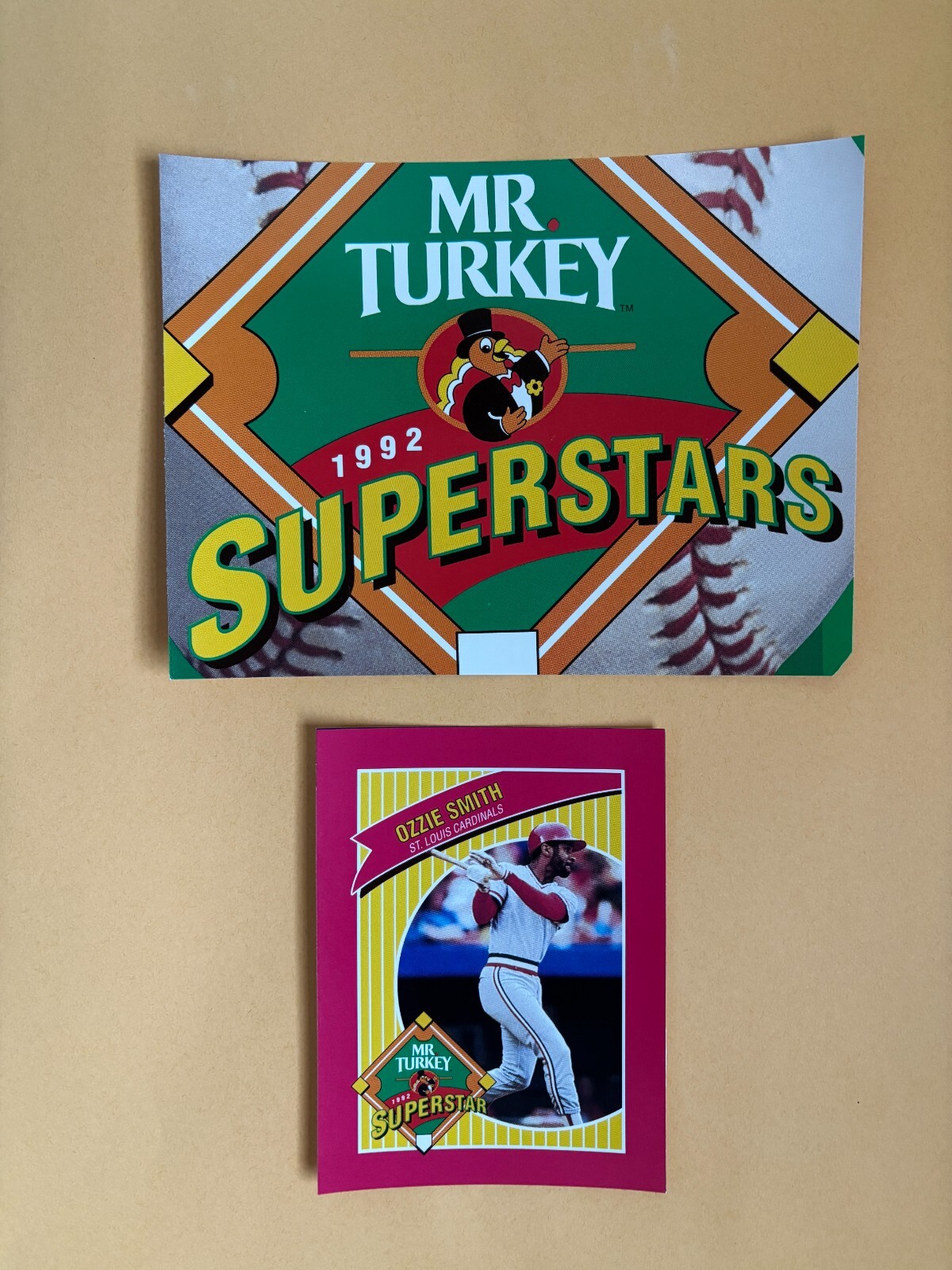 U Pick 1992 Mr. Turkey – Regular and Oversized promo – tough oddball food issue