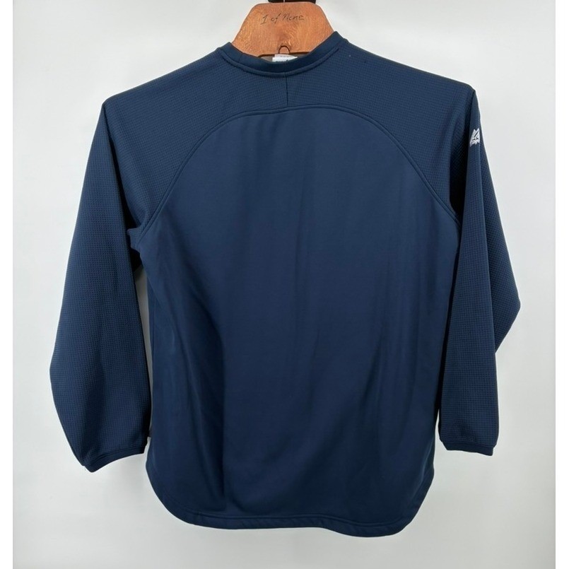 Majestic Therma Base Navy Blue Training Pullover Mens XL CC Logo Baseball Top