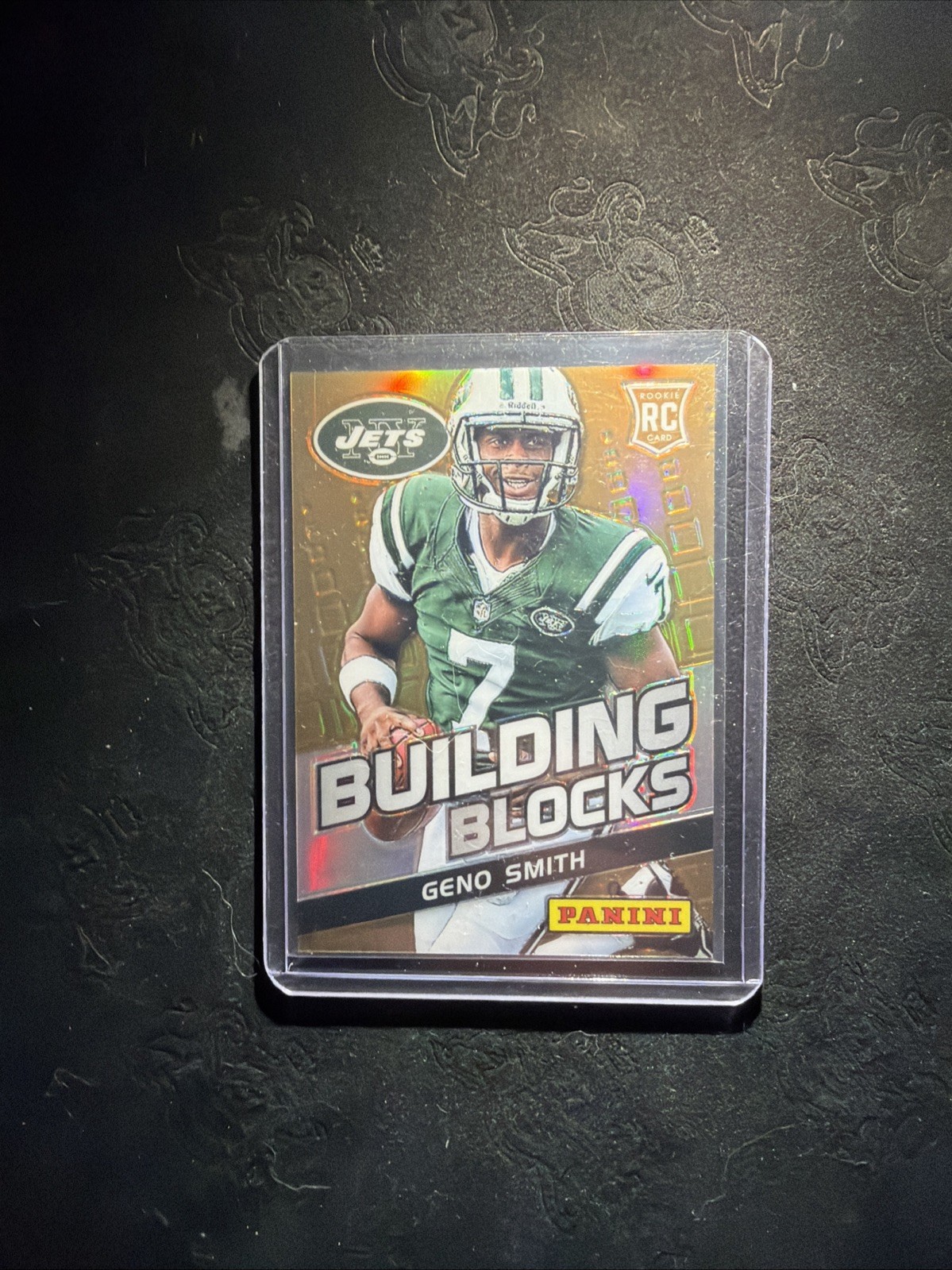 2013 Panini Monster Box Prizm Building Blocks Rookie Geno Smith #7 Mint 16/25🔥