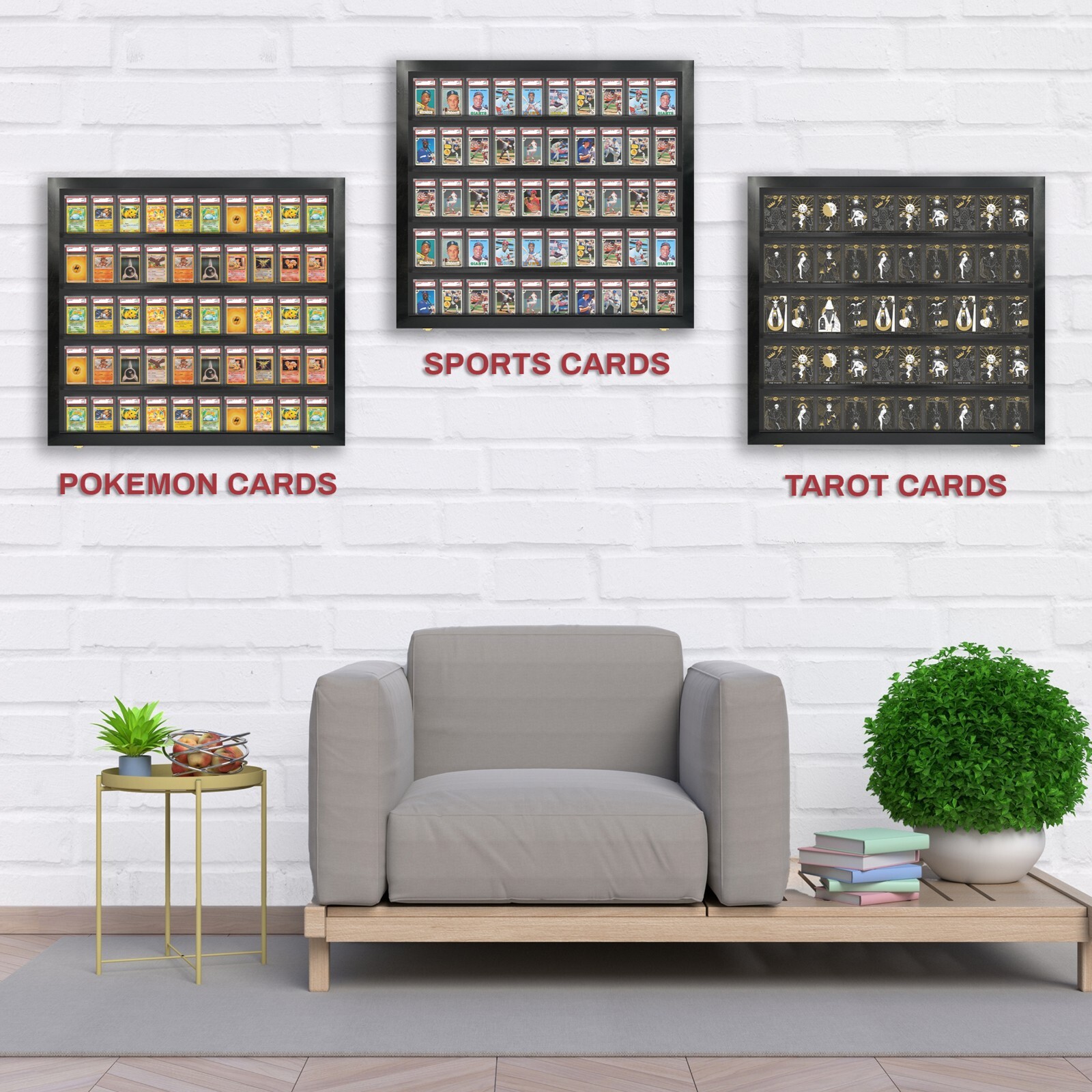 Sports Card Display Case 50 PSA Deep Beckett