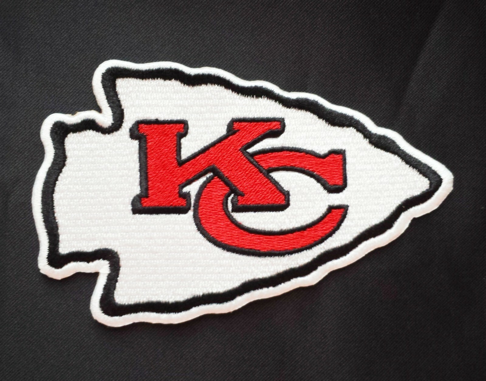 Chiefs Arrow Football Embroidered Iron on Patch 3.8″
