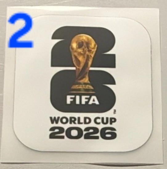 WORLD CUP SOCCER JERSEY PATCH 2026 ANY PLAYER