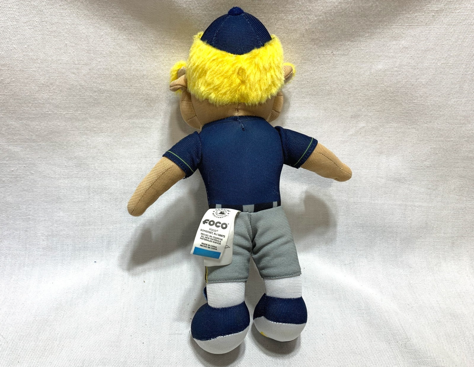 Milwaukee Brewers BERNIE BREWER Mascot 9″ Plush Doll Figure FOCO Genuine MLB