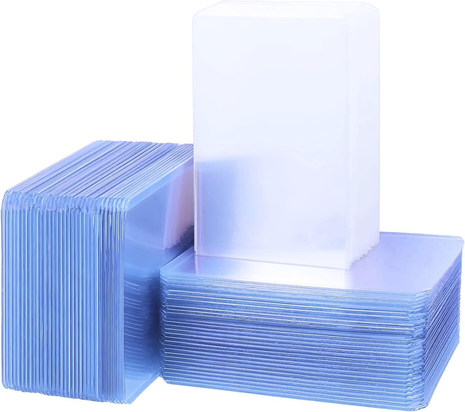 35pt Standard 100/200/1000/2000ct 3×4 Regular Toploaders + Soft Sleeves Bundle