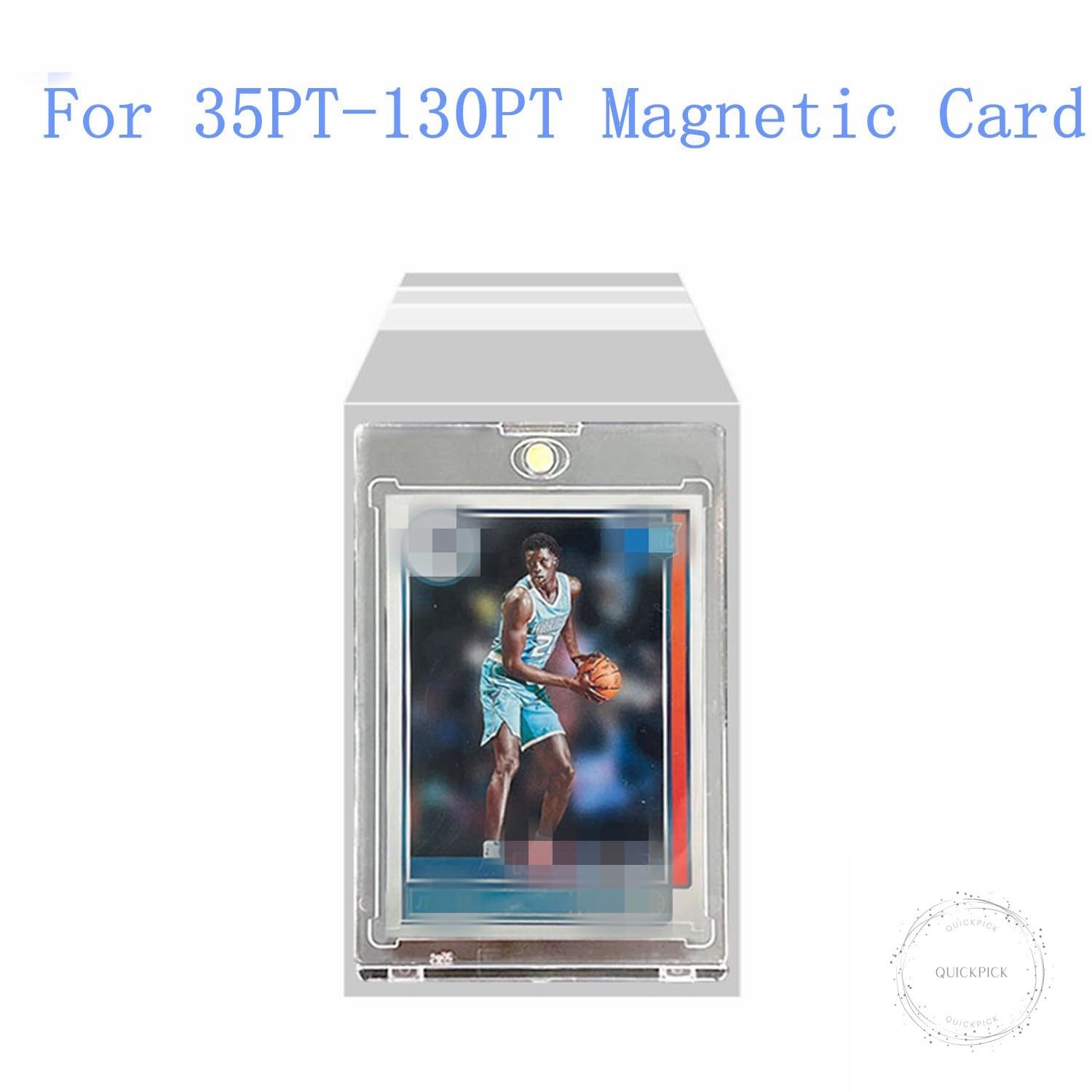 200PCS Resealable Team Bags for One Touch Card Holders 35PT-130PT, Fit Sleeves