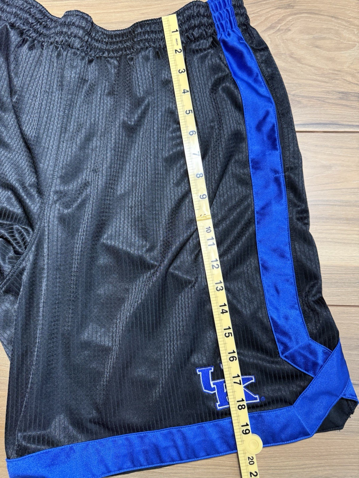 Nike Kentucky Wildcats Basketball Blue Authentic Shorts Mens Size XL