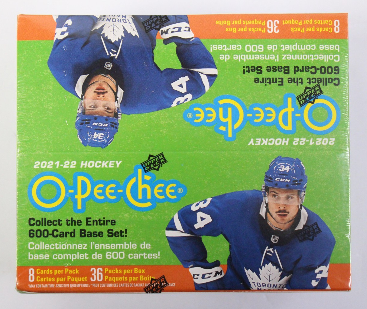 2021-22 Upper Deck O-Pee-Chee NHL Hockey Retail Box Factory Sealed 36 Packs