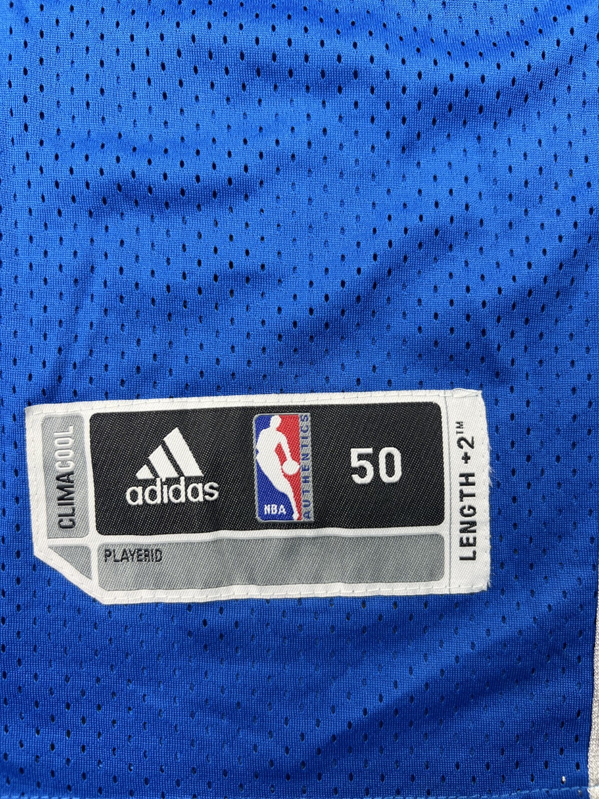 Adidas Dirk Nowitzki Dallas Mavericks Jersey Basketball Mens Size 50 Adult
