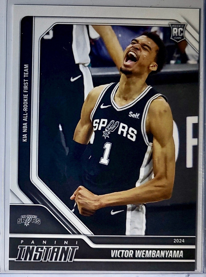 Victor Wembanyama 2023 Panini #577 NBA All-Rookie First Team Card 1 of 5881 RC