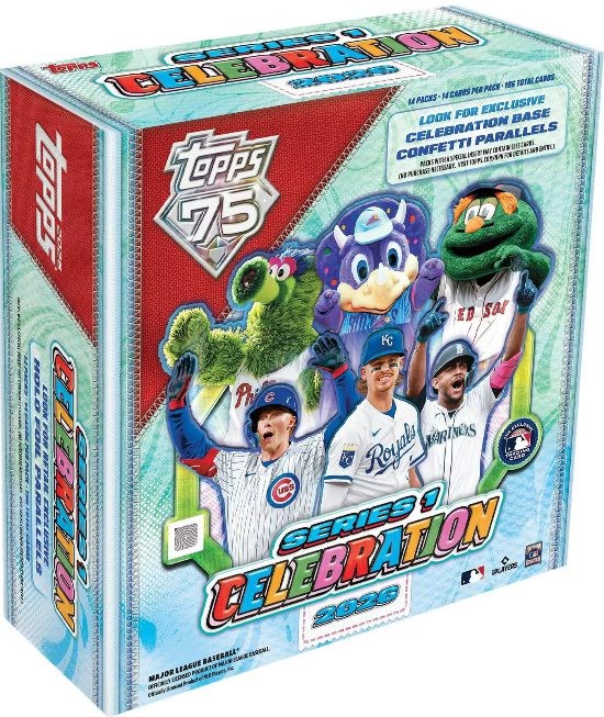 2026 Topps Series 1 Celebration Baseball – Mascots